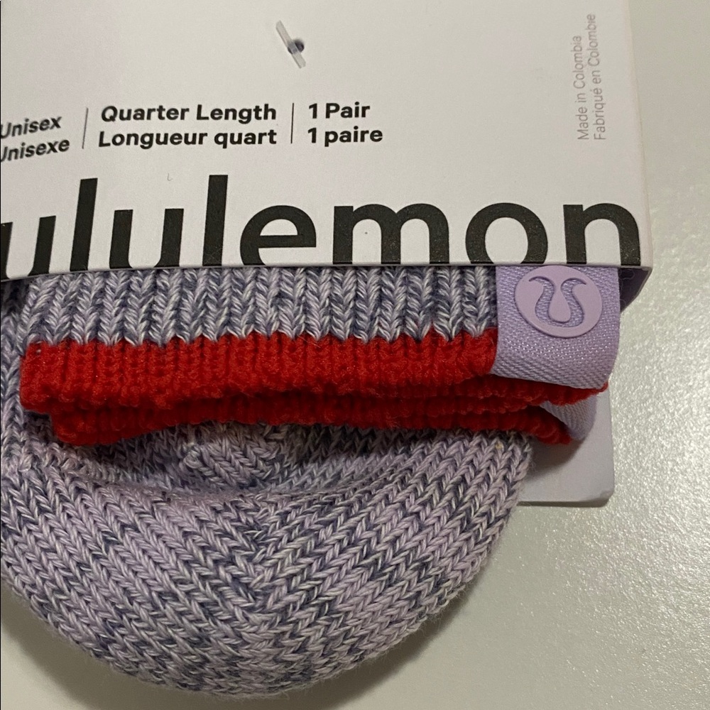 Lululemon - Ragg Socks - Quarter Length - NWT - Picture 4 of 4